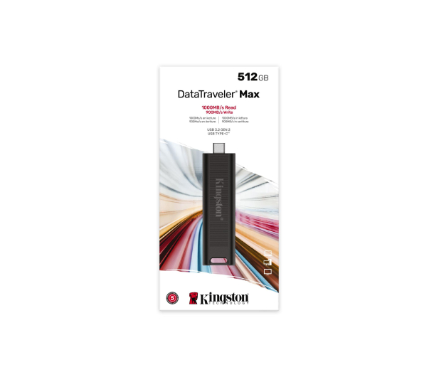 Kingston 512GB DataTraveler Max (USB 3.2) 1000MB/s - 675827 - zdjęcie 4